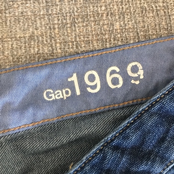 1969 Gap 🌺 Women’s Perfect Boot Jeans dark SZ: 28/6r - Picture 9 of 11